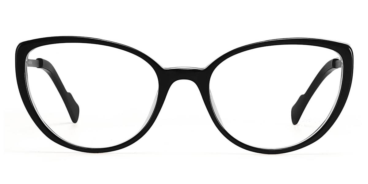 Black - Cat eye Glasses - Audrey