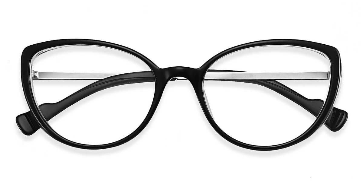 Black Audrey - Cat Eye Glasses