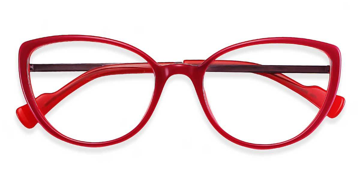 Red Audrey - Cat Eye Glasses