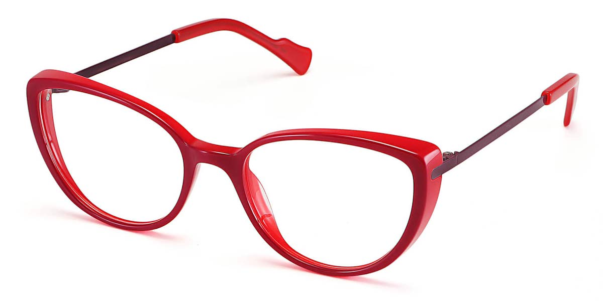 Red Audrey - Cat eye Glasses