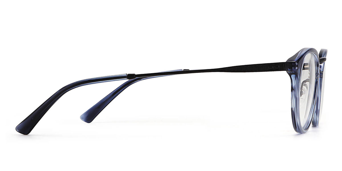 Blue Birch - Oval Glasses
