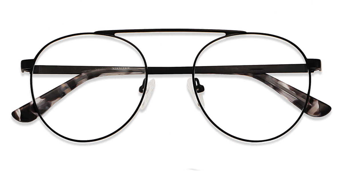 Black Gaetana - Aviator Glasses