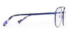 Navy Blue Gaetana - Aviator Glasses