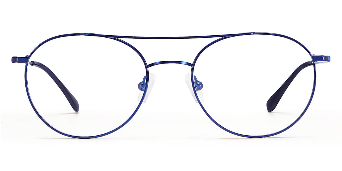 Blue - Aviator Glasses - Glitz