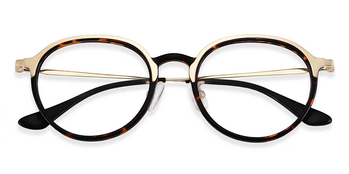 Tortoiseshell - Oval Glasses - Hayes