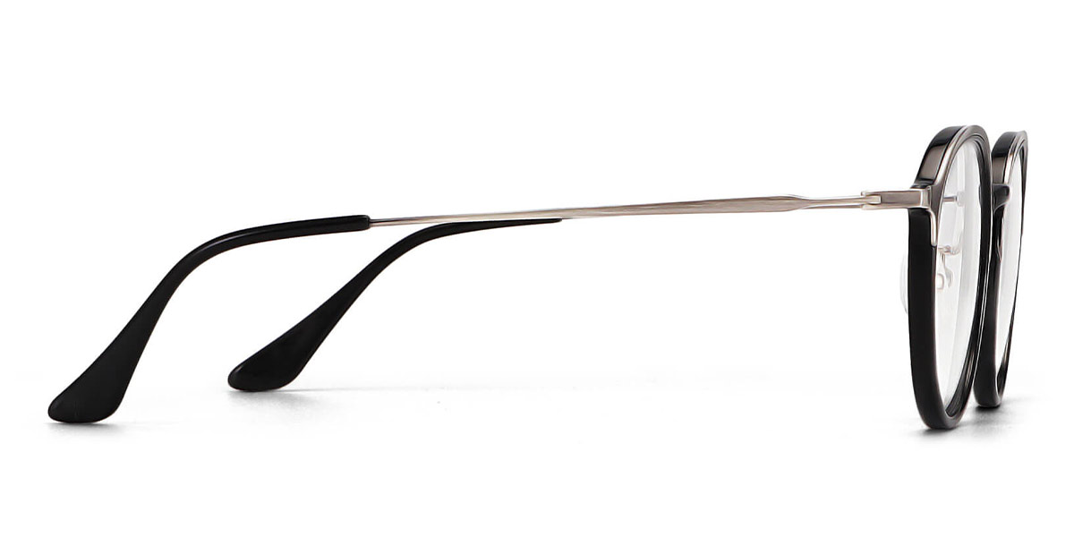 Black Hayes - Oval Glasses