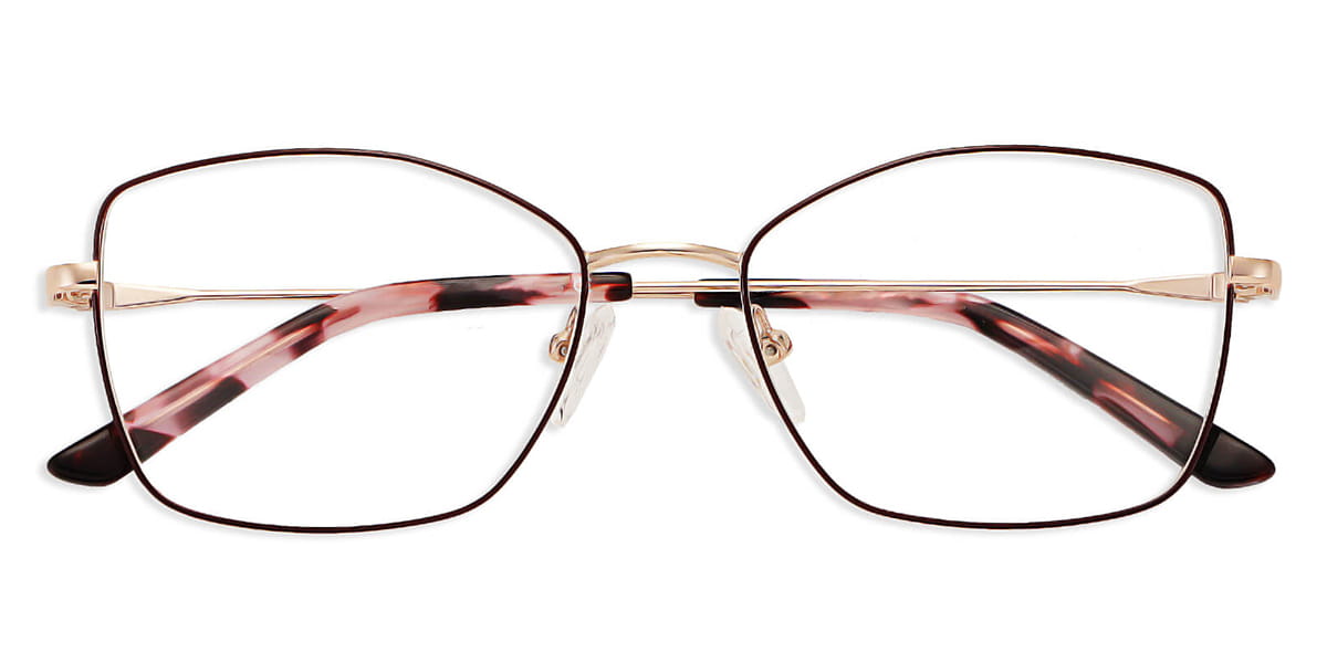Red Gold Holland - Rectangle Glasses