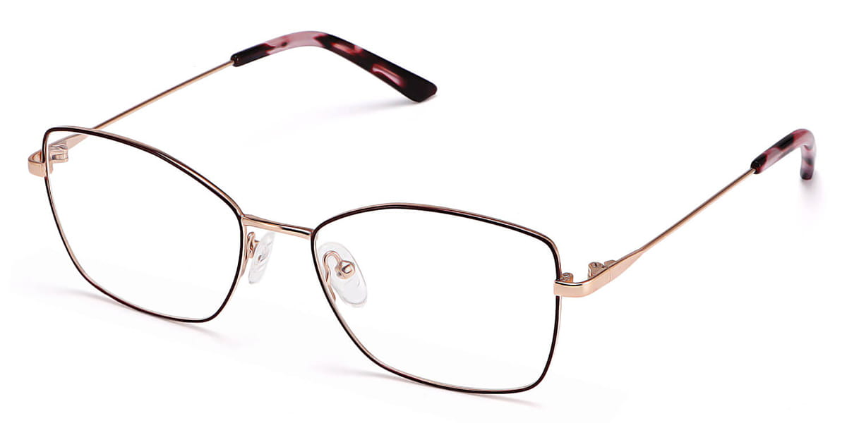 Red Gold Holland - Rectangle Glasses