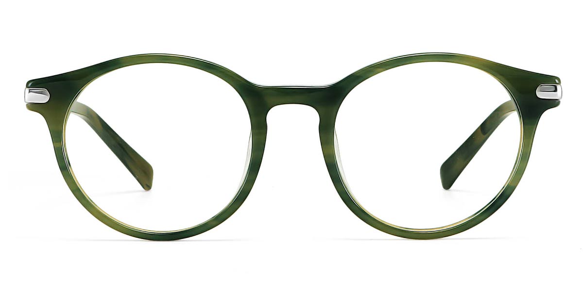 Emerald - Oval Glasses - Hudson