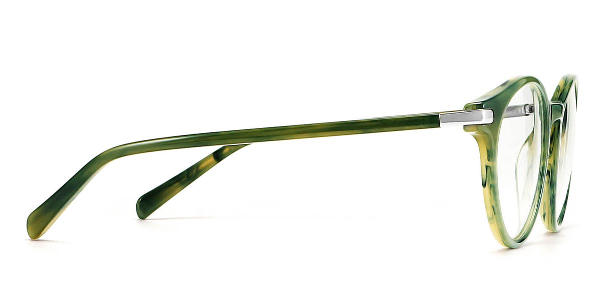 Emerald Hudson - Oval Glasses