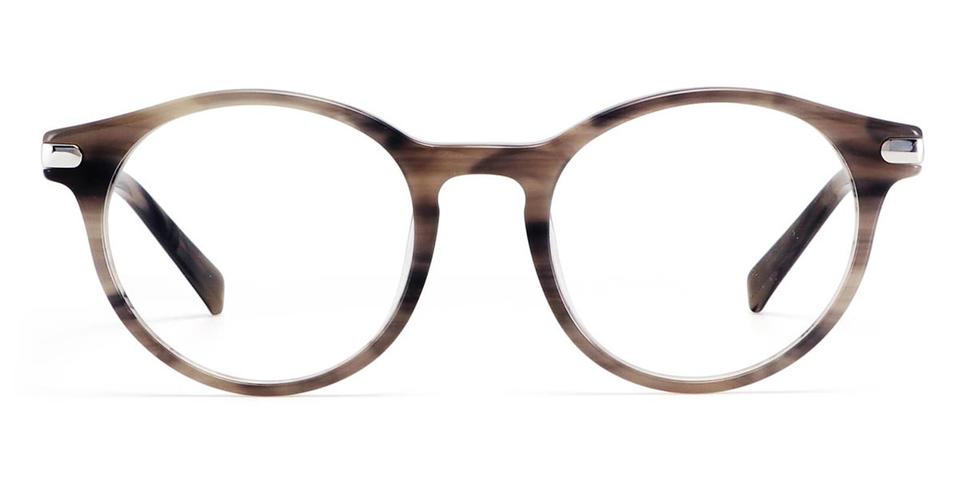 Brown Hudson - Oval Glasses