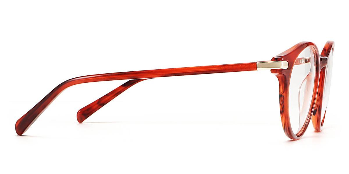 Red Hudson - Oval Glasses
