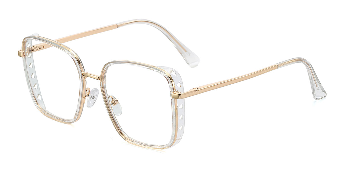Transparent Paccia - Square Glasses