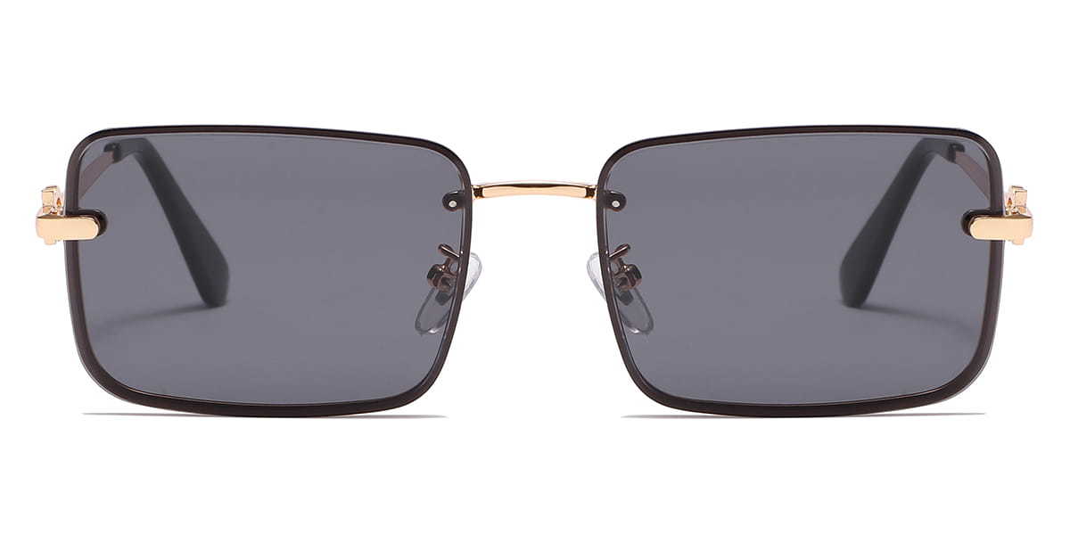 Black Grace - Rectangle Sunglasses