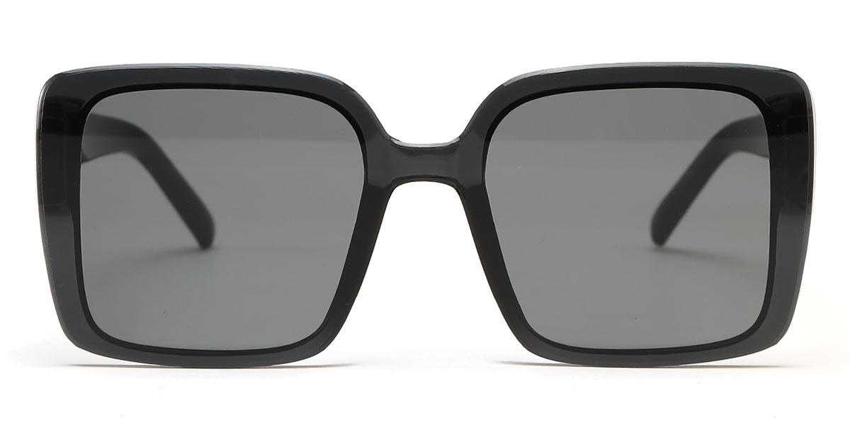 Black Grey Josiah - Square Sunglasses