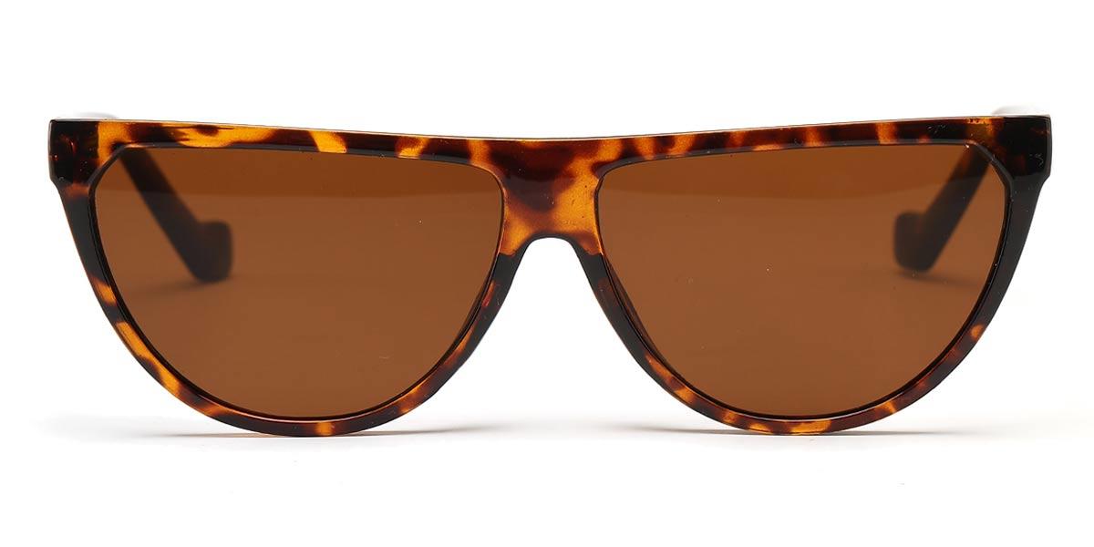 Tortoiseshell Brown Elizabeth - Cat Eye Sunglasses
