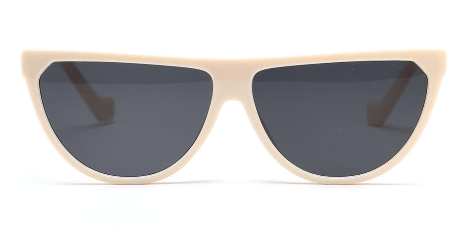 Beige Grey Elizabeth - Cat Eye Sunglasses