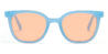 Blue Orange Jaxon - Oval Sunglasses