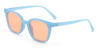 Blue Orange Jaxon - Oval Sunglasses