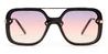 Black Purple pink Violet - Aviator Sunglasses