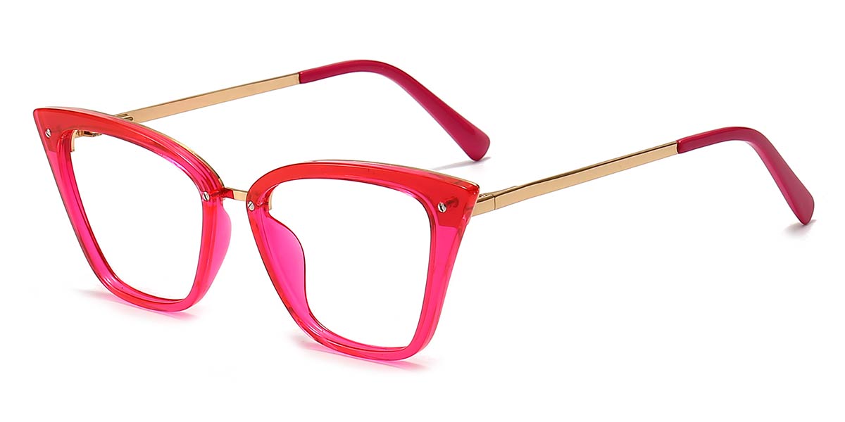 Pink - Cat eye Glasses - Gentry