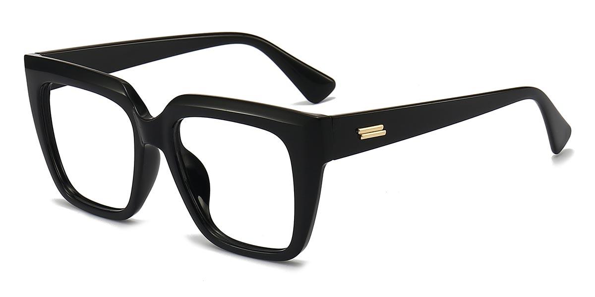 Black Ismeme - Square Glasses