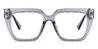 Grey Ismeme - Square Glasses