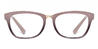Ash Brown Tortoiseshell Juniper - Rectangle Glasses