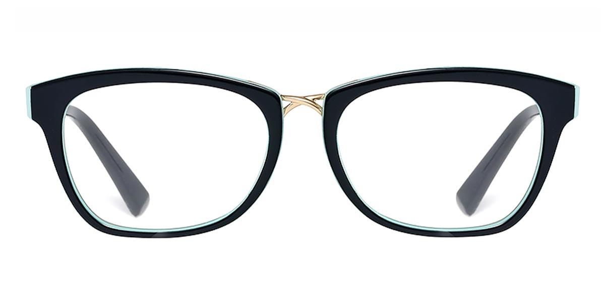 Blue Juniper - Rectangle Glasses