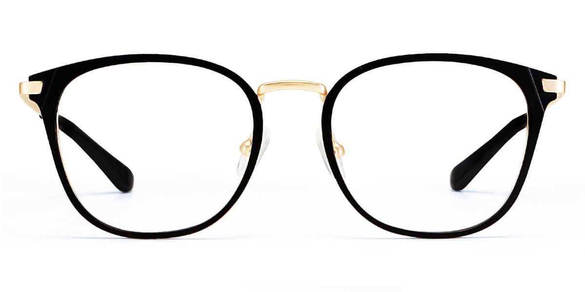 Black Mandy - Oval Glasses