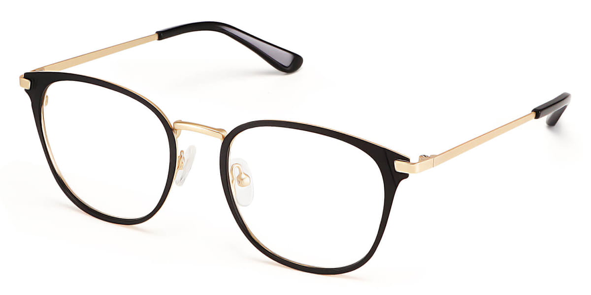 Black Mandy - Oval Glasses