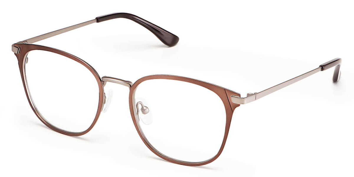 Brown Mandy - Oval Glasses