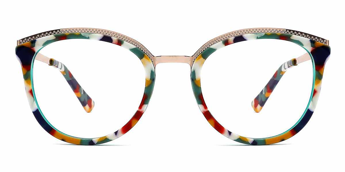 Camo - Oval Glasses - Mischa