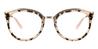 Ivory Tortoiseshell Mischa - Oval Glasses