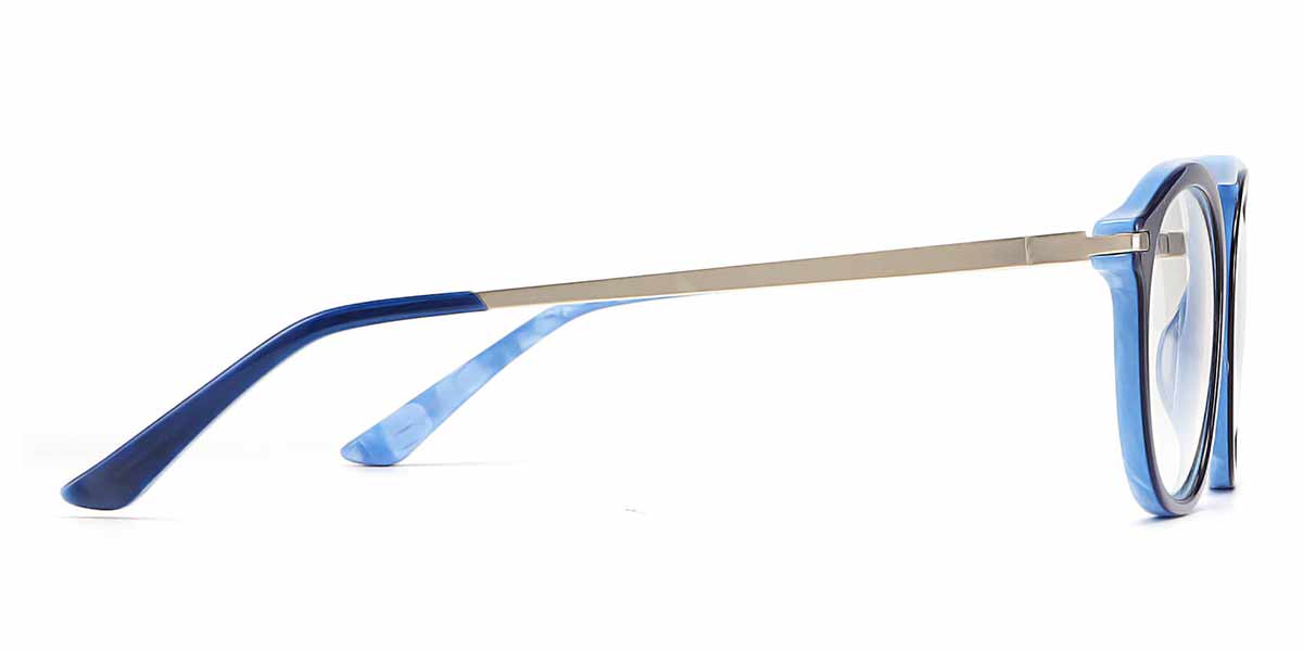 Blue - Aviator Glasses - Ocean
