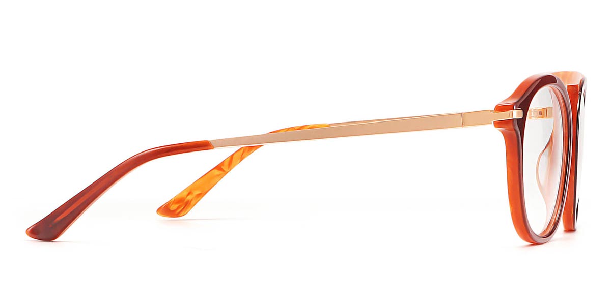 Brown - Aviator Glasses - Ocean