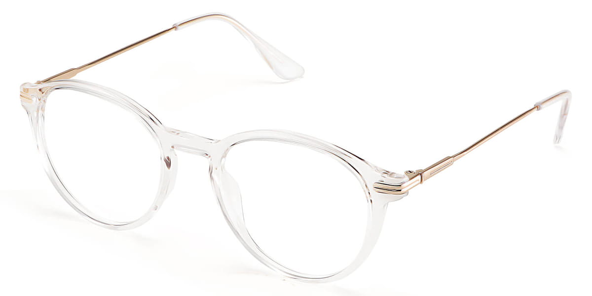 Transparent Oscar - Oval Glasses