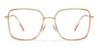 Brown Paccia - Square Glasses