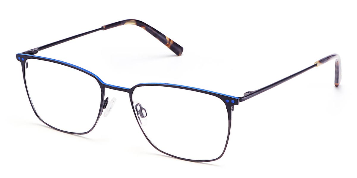 Black Scholar - Rectangle Glasses