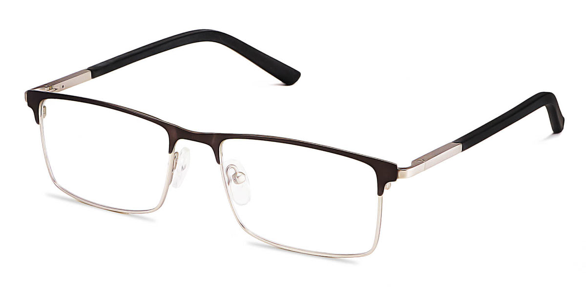 Tortoiseshell Brown - Rectangle Glasses - Spectrum