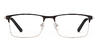 Brown Spectrum - Rectangle Glasses