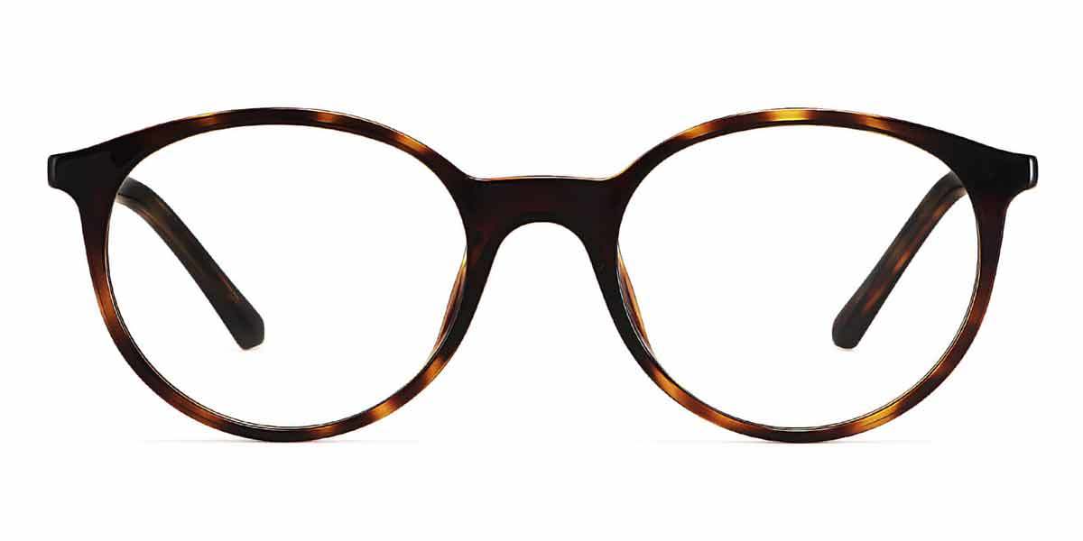 Tortoiseshell Starlight - Round Glasses