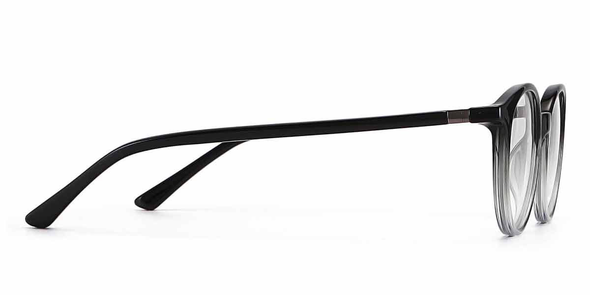 Gradient black Starlight - Round Glasses