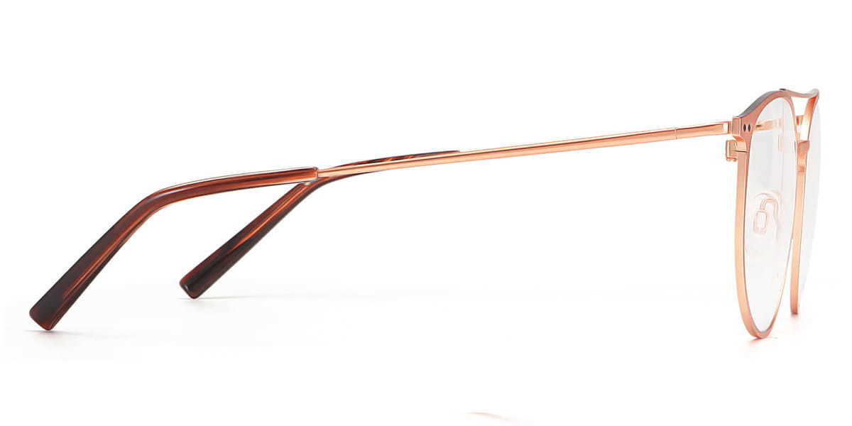 Rose Gold Zest - Aviator Glasses