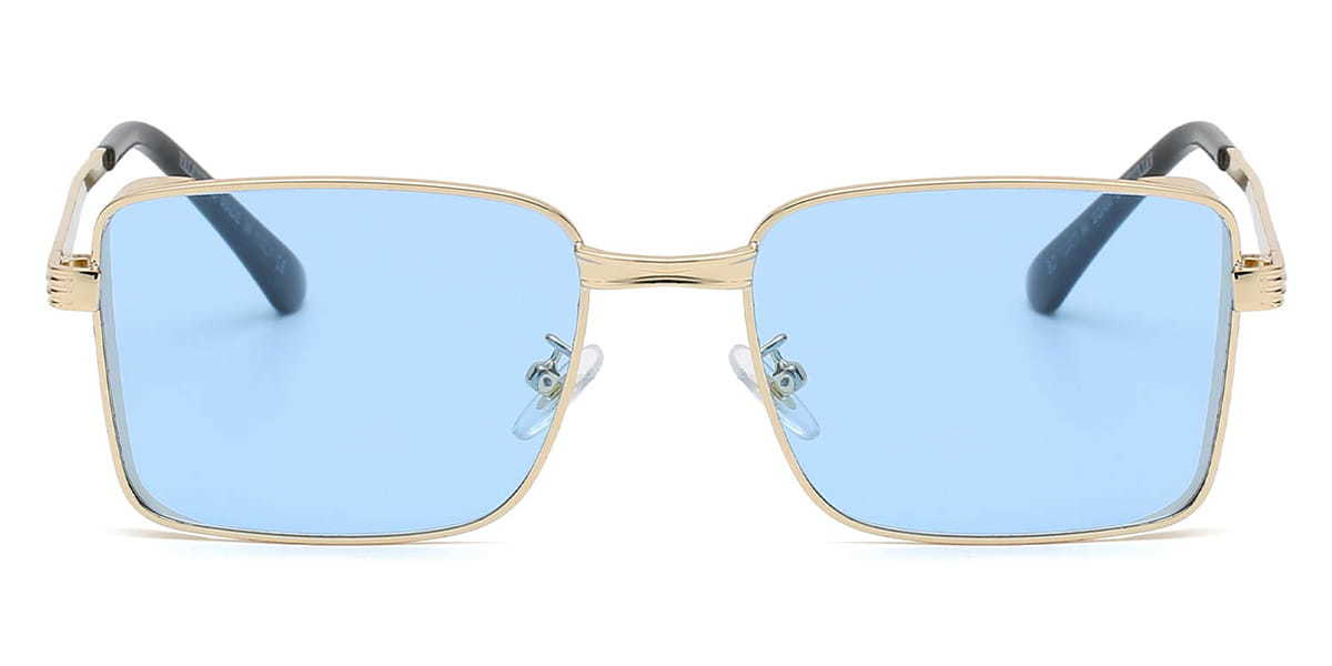 Blue Calida - Rectangle Sunglasses