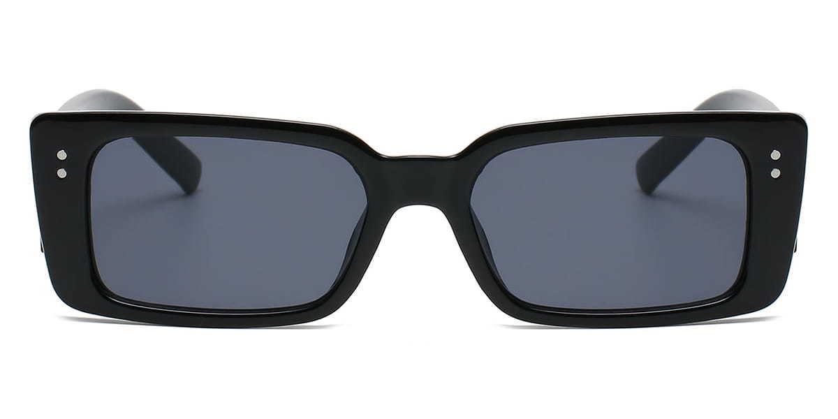 Black Grey Havilah - Rectangle Sunglasses