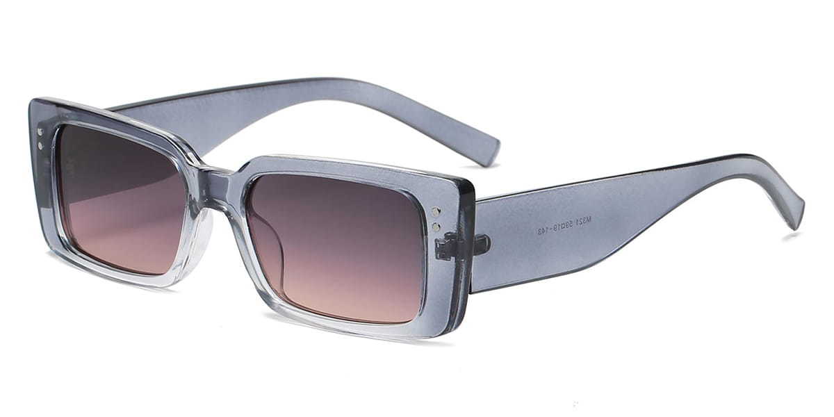 Grey Gradual Grey Havilah - Rectangle Sunglasses