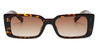 Tortoiseshell Gradual Brown Havilah - Rectangle Sunglasses