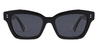 Black Iyabo - Square Sunglasses
