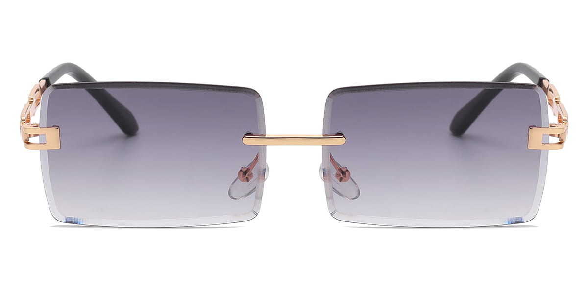 Grey Jasia - Rectangle Sunglasses